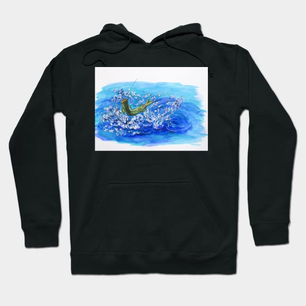 Caught Fish Hoodie by cjkell